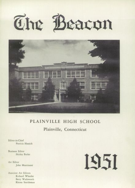 Explore 1951 Plainville High School Yearbook, Plainville CT - Classmates
