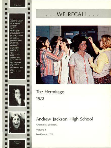 Explore 1972 Andrew Jackson High School Yearbook Chalmette La Classmates
