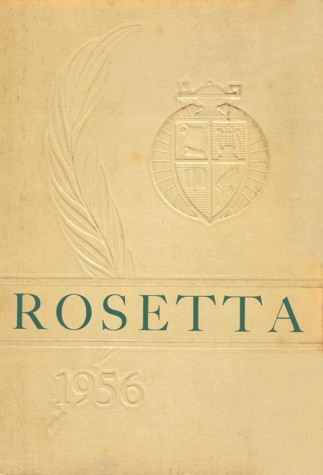 1956 Yearbook From Wheeler High School From Valparaiso Indiana For Sale