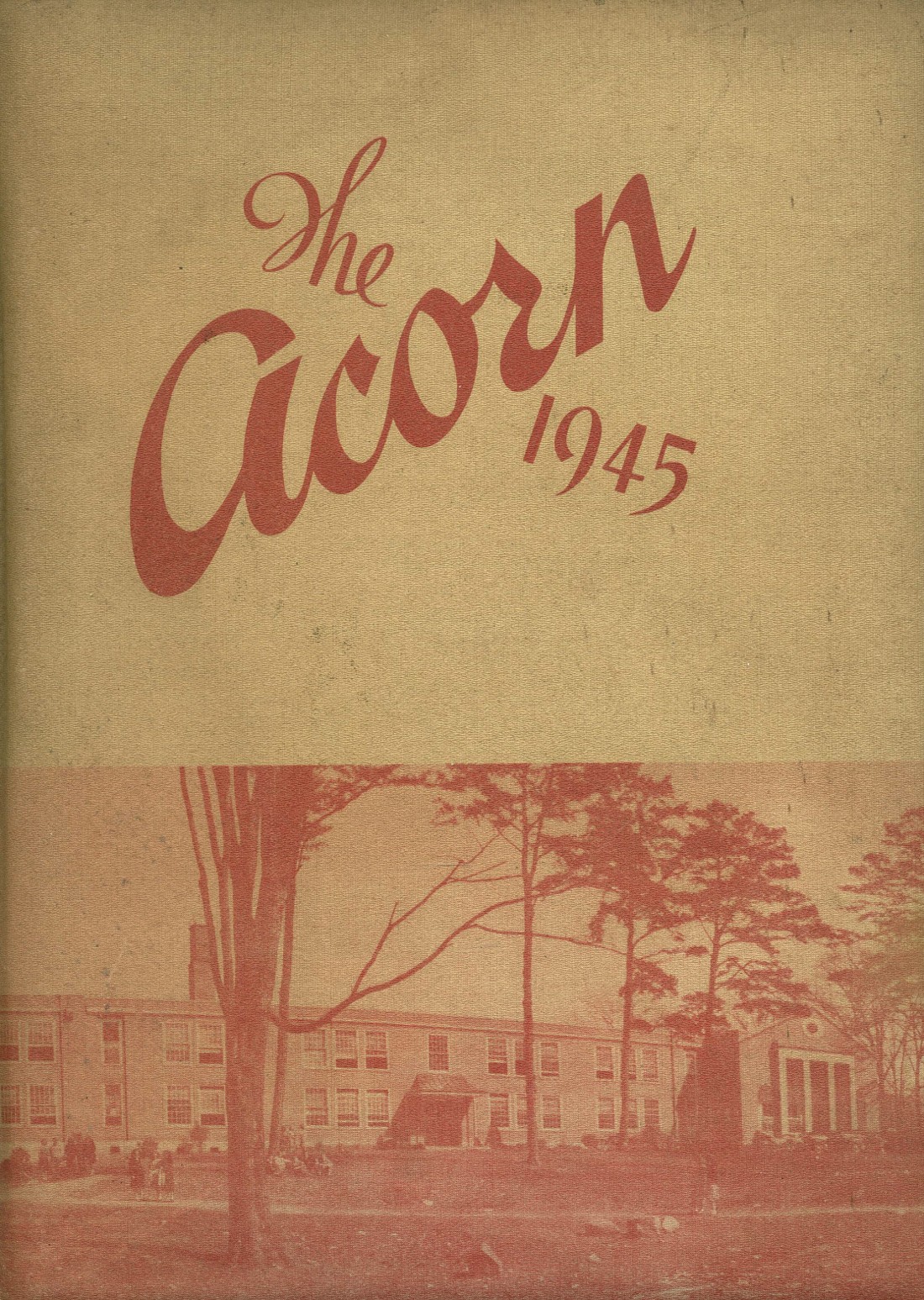 1945 yearbook from Harding High School from Charlotte, North Carolina