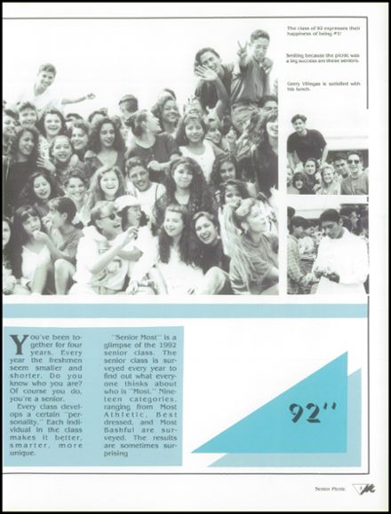 Explore 1992 Mountain View High School Yearbook El Monte Ca