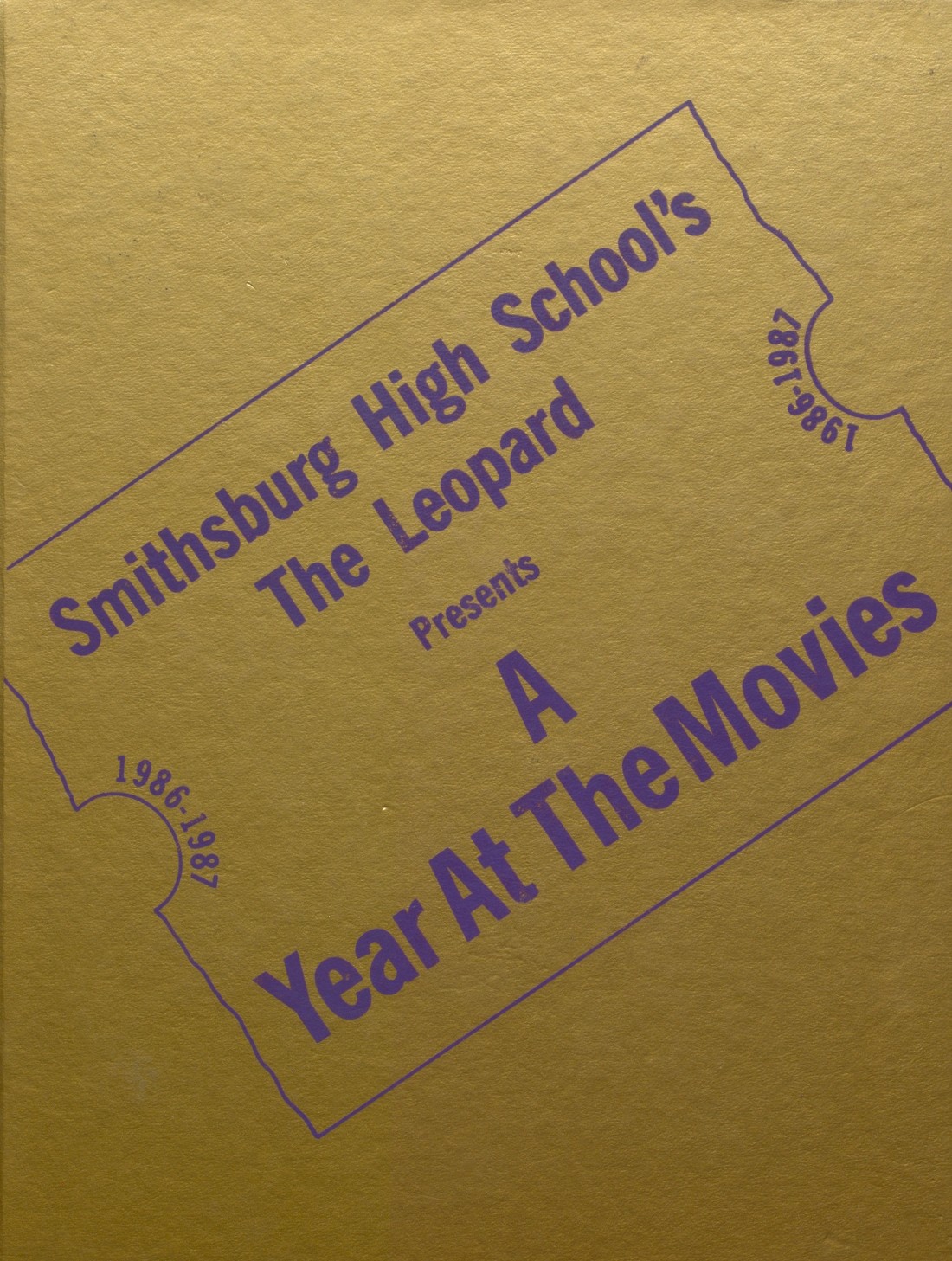 1987 yearbook from Smithsburg High School from Smithsburg, Maryland for