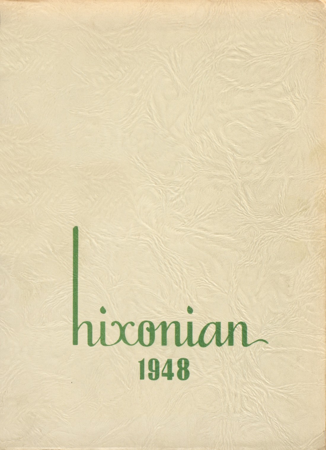 1948 yearbook from Hicksville High School from Hicksville, Ohio for sale