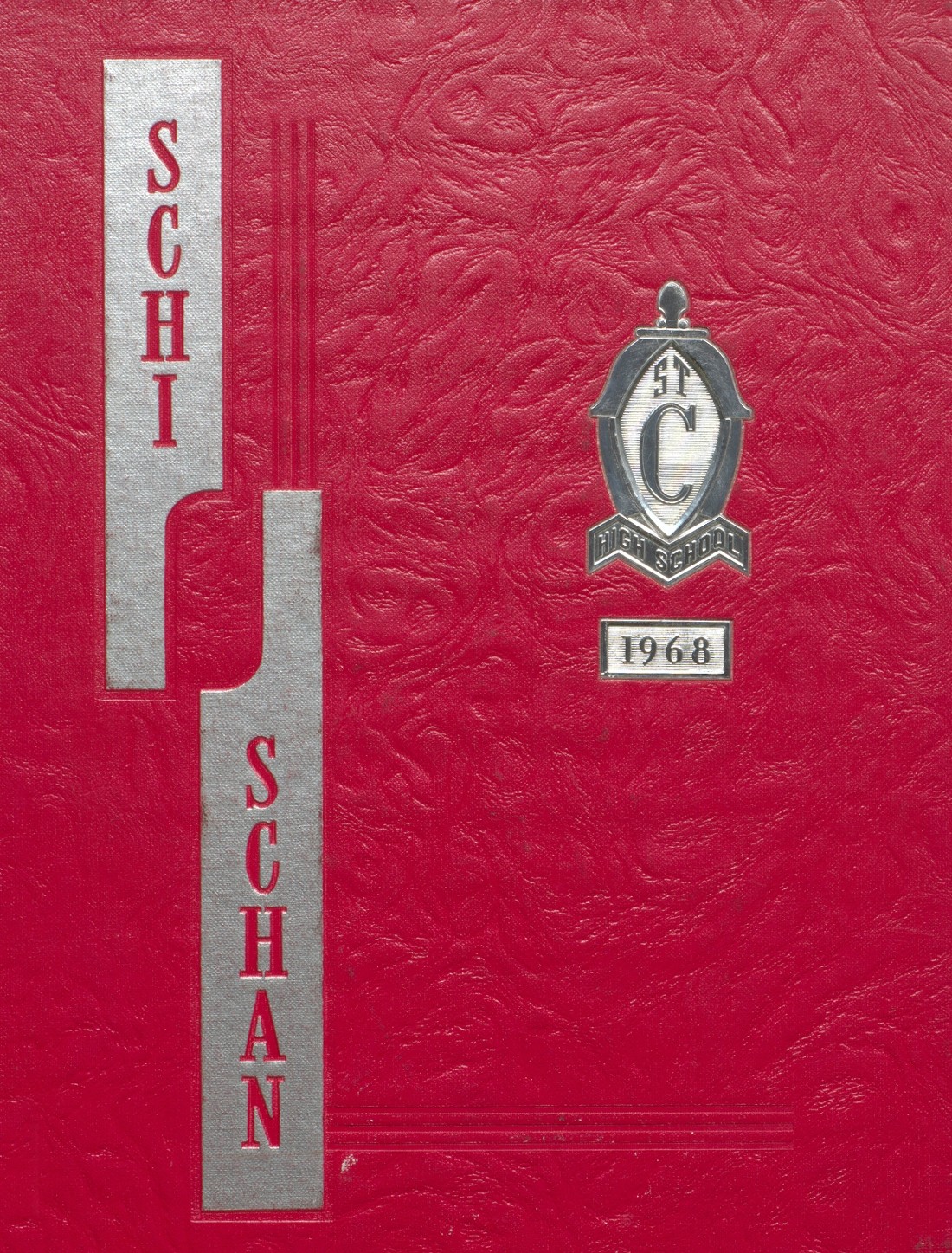 1968 Yearbook From St Clairsville High School From St Clairsville