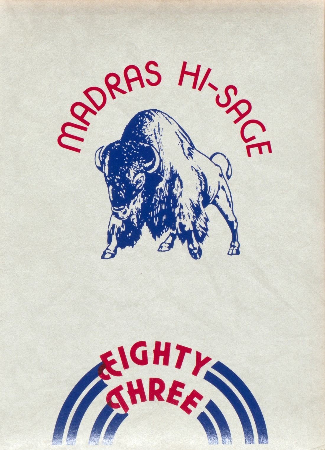 1983 yearbook from Madras High School from Madras, Oregon for sale