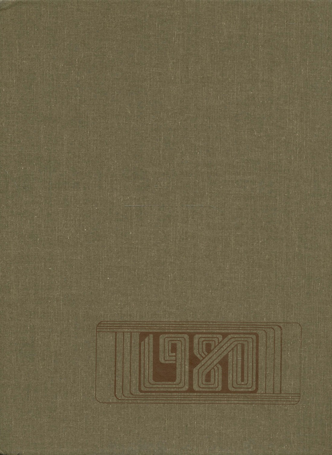1980 Yearbook From Carmi White County High School From Carmi Illinois