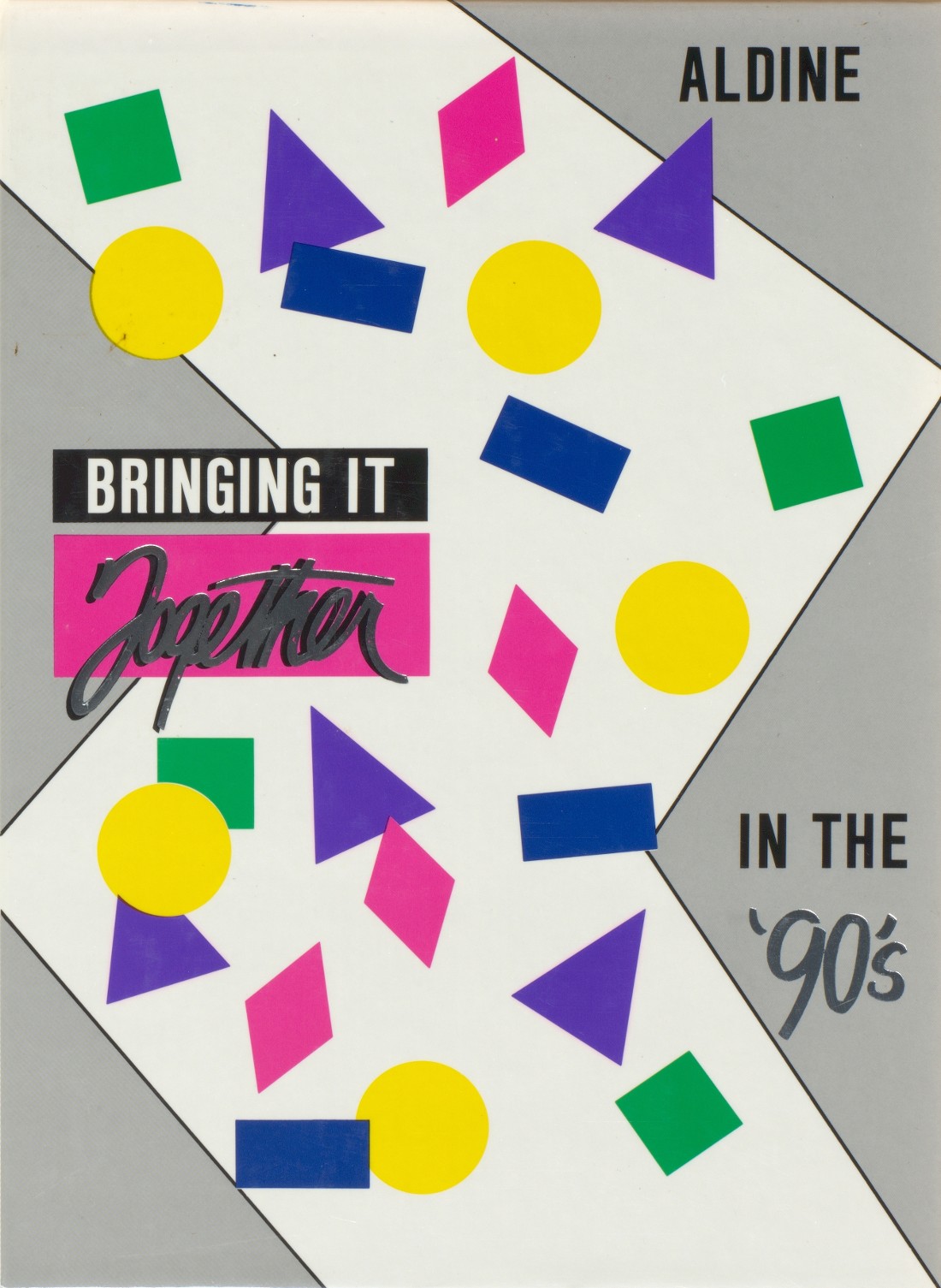 1990 yearbook from Aldine High School from Houston, Texas