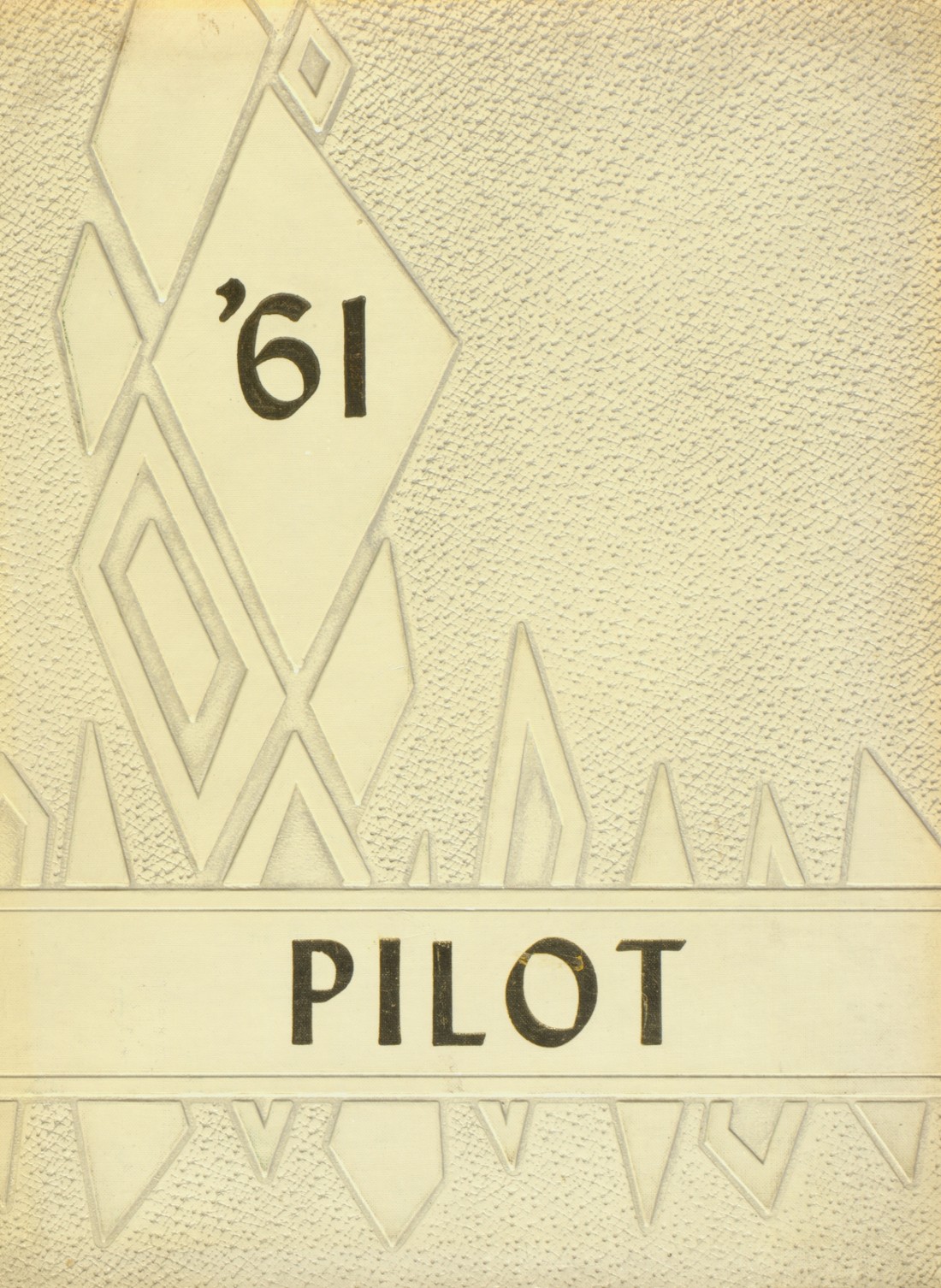 1961 yearbook from Mechanic Falls High School from Mechanic falls, Maine