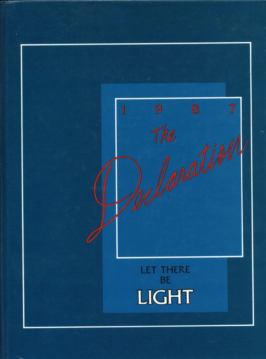 1987 Yearbook From Parkway South High School From Manchester Missouri