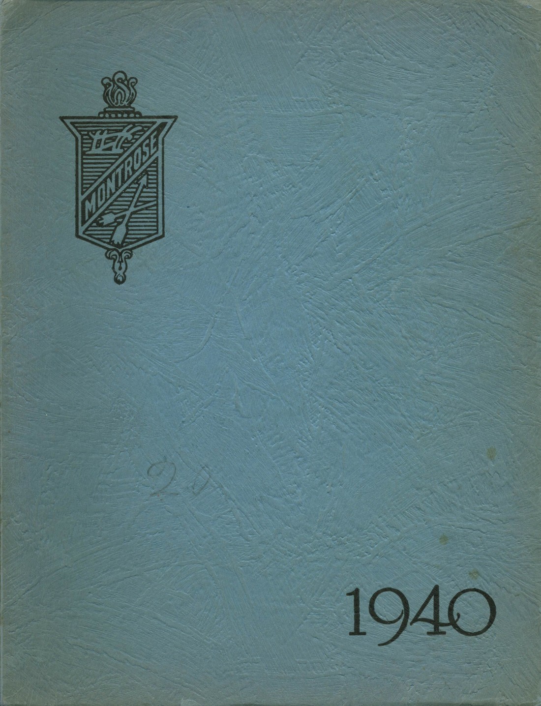 1940 yearbook from Montrose High School from Montrose, Pennsylvania