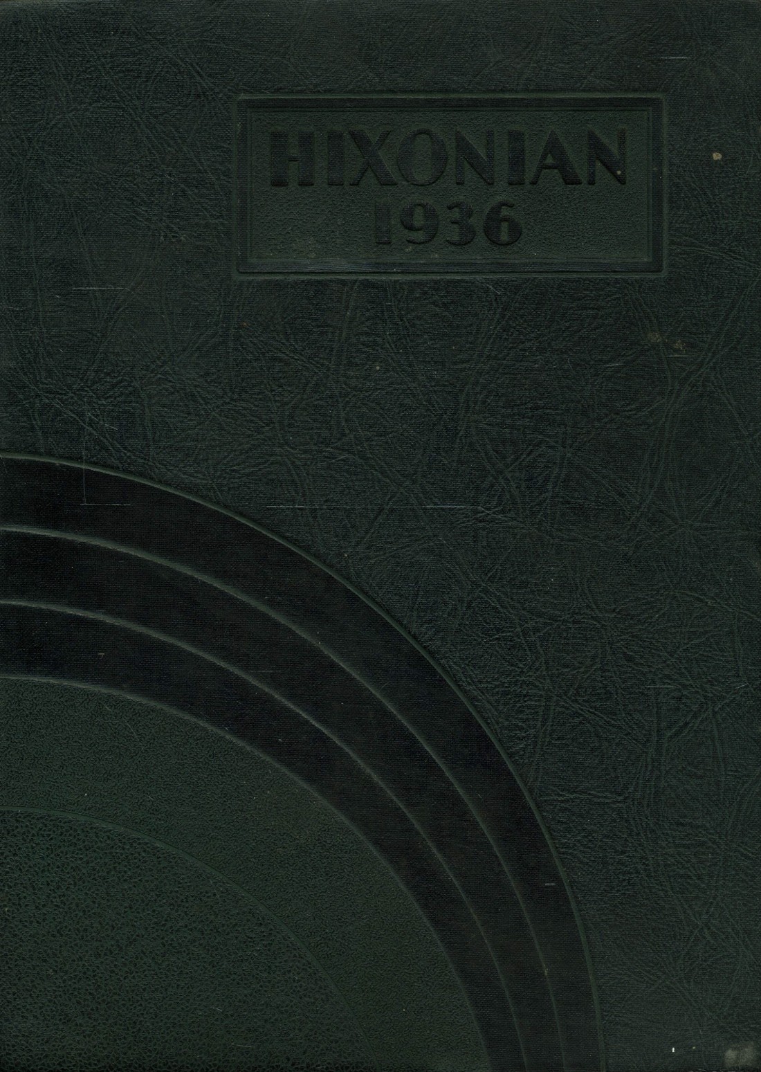 1936 yearbook from Hicksville High School from Hicksville, Ohio for sale