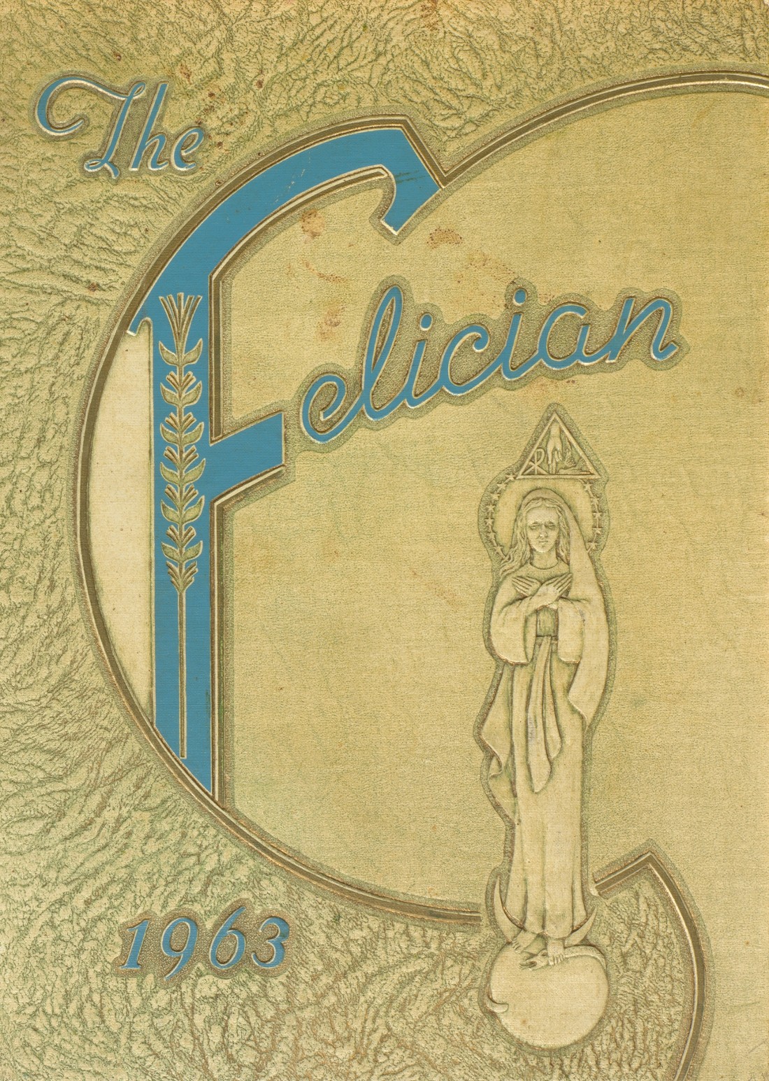 1963 yearbook from immaculate conception high school from lodi new