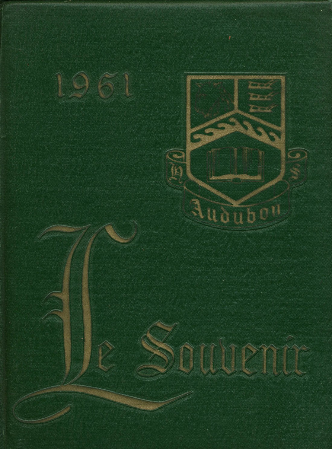 1961 yearbook from Audubon High School from Audubon, New Jersey for sale