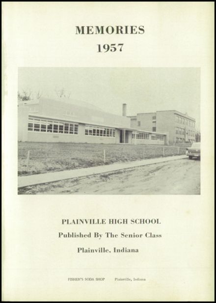 Explore 1957 Plainville High School Yearbook, Plainville IN - Classmates