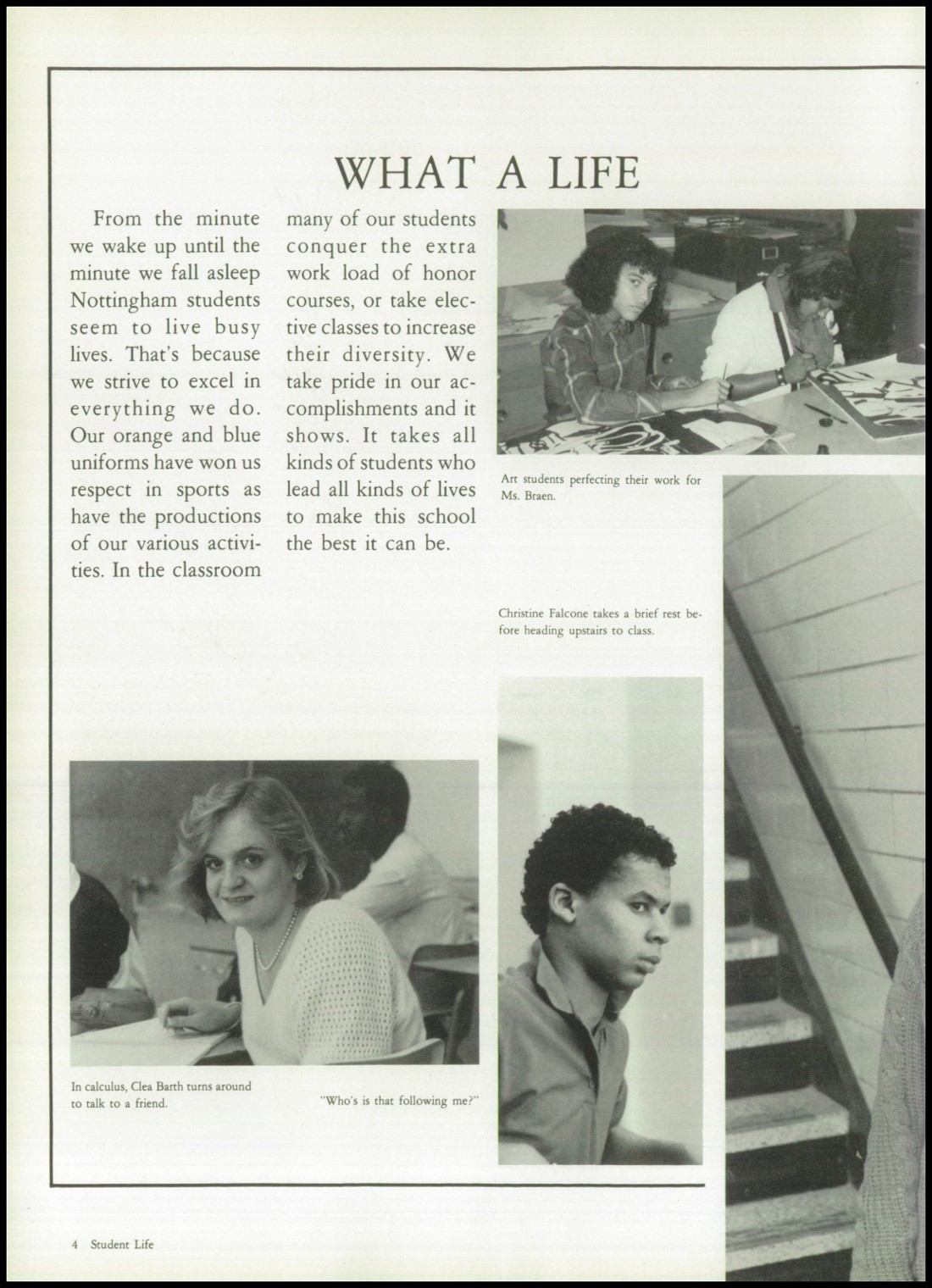 1986 yearbook from Nottingham High School from Syracuse, New York