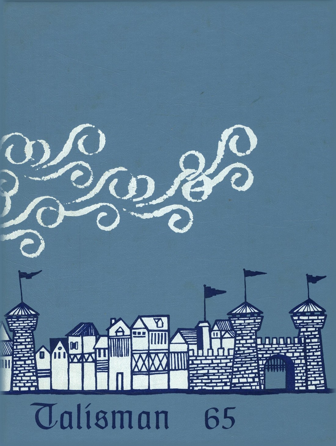 1965 Yearbook From San Marcos High School From San Marcos California