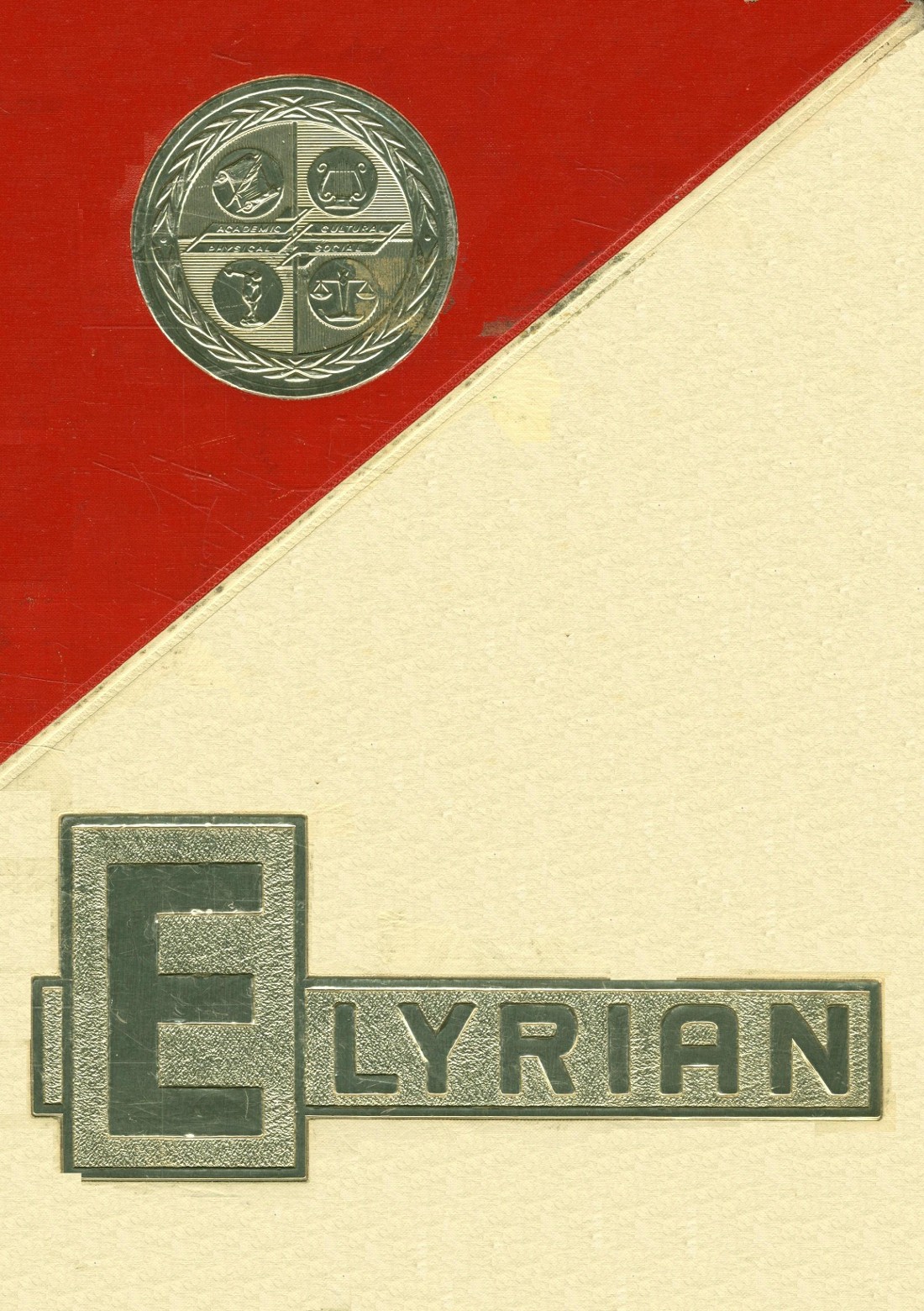1967 yearbook from Elyria High School from Elyria, Ohio