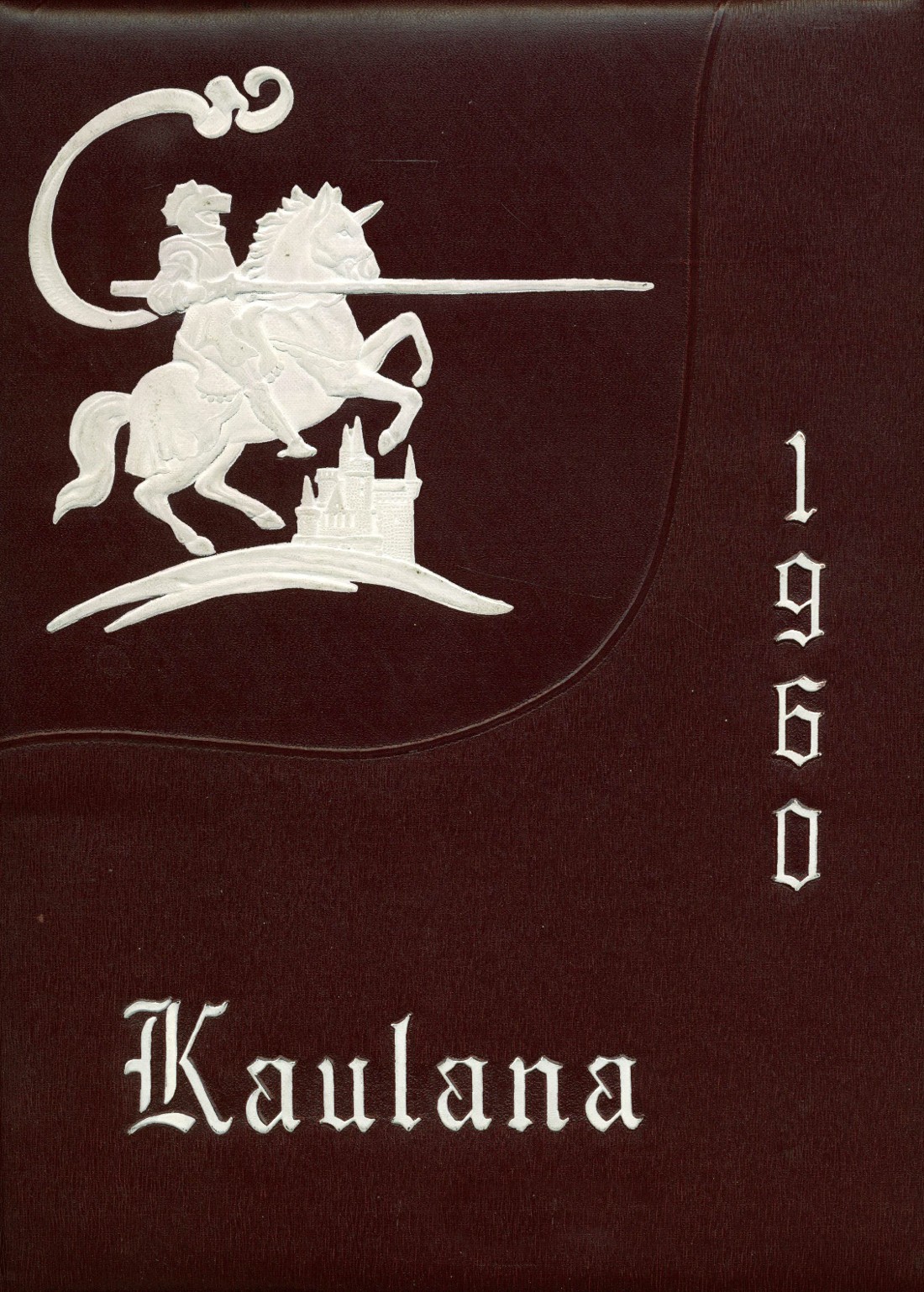 1960 yearbook from Castle High School from Kaneohe, Hawaii