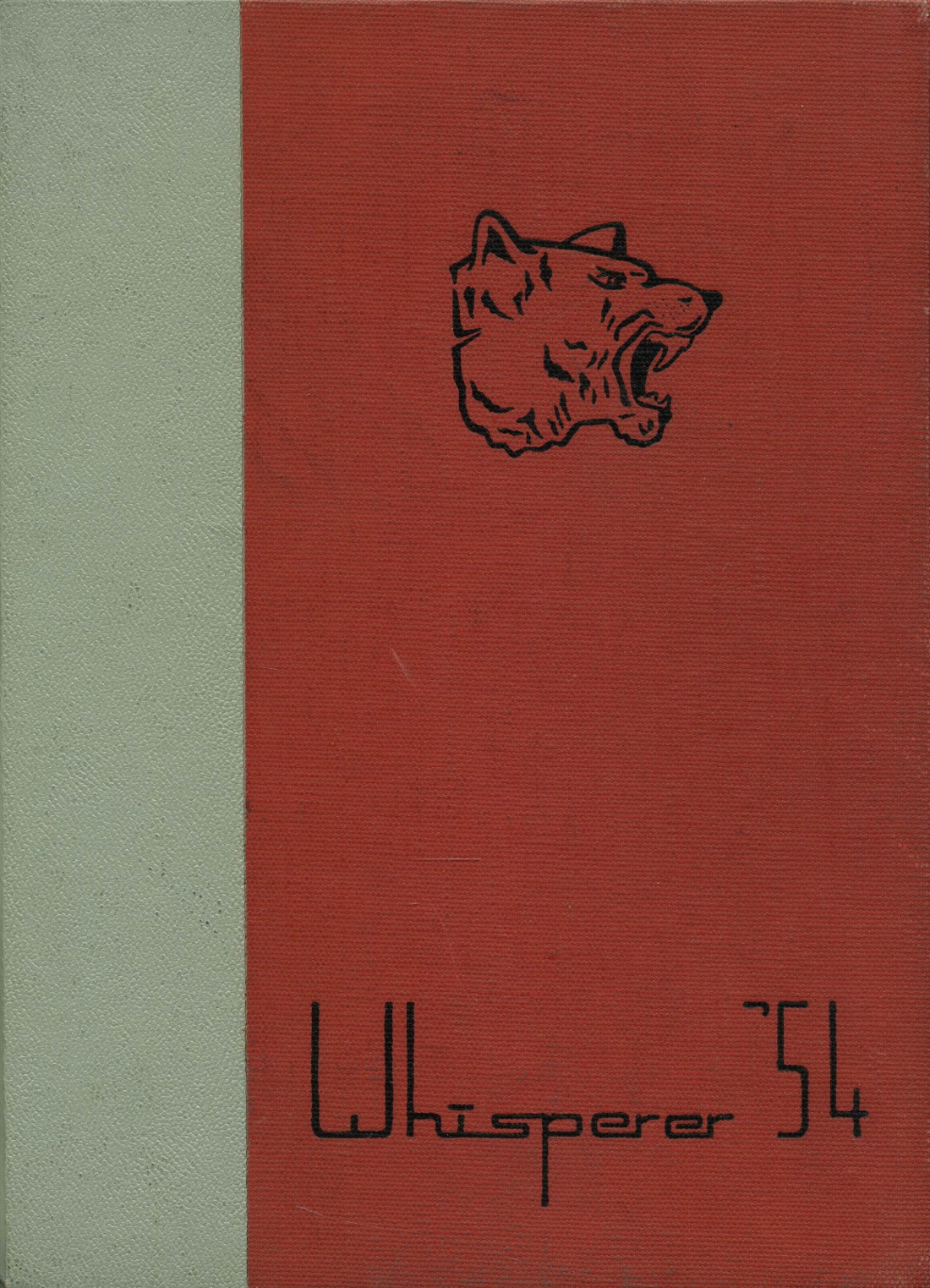 1954 yearbook from Wadsworth High School from Wadsworth, Ohio