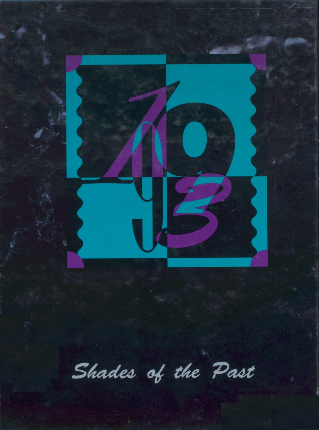 1993 yearbook from Dawson County High School from Glendive, Montana