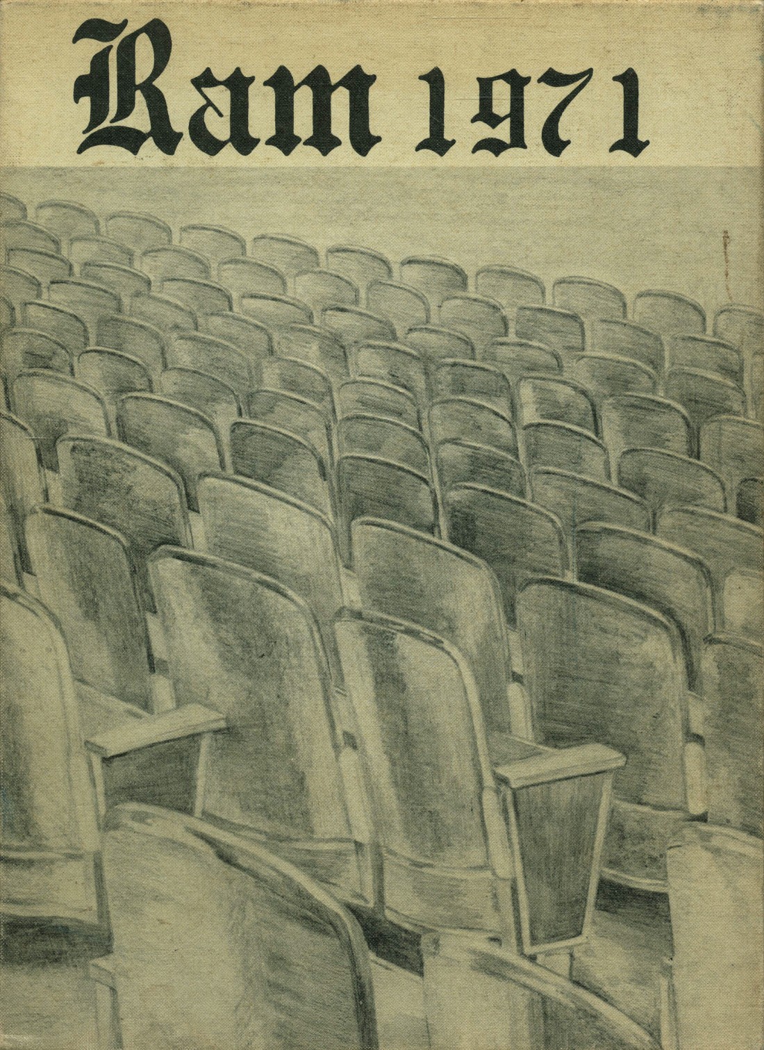1971 Yearbook From Southern Regional High School From Manahawkin New 