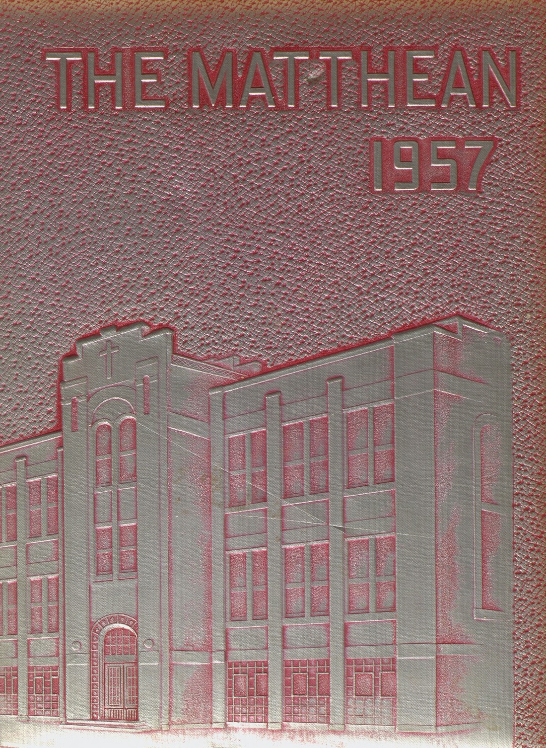 1957 yearbook from St. Matthew High School from Flint, Michigan for sale