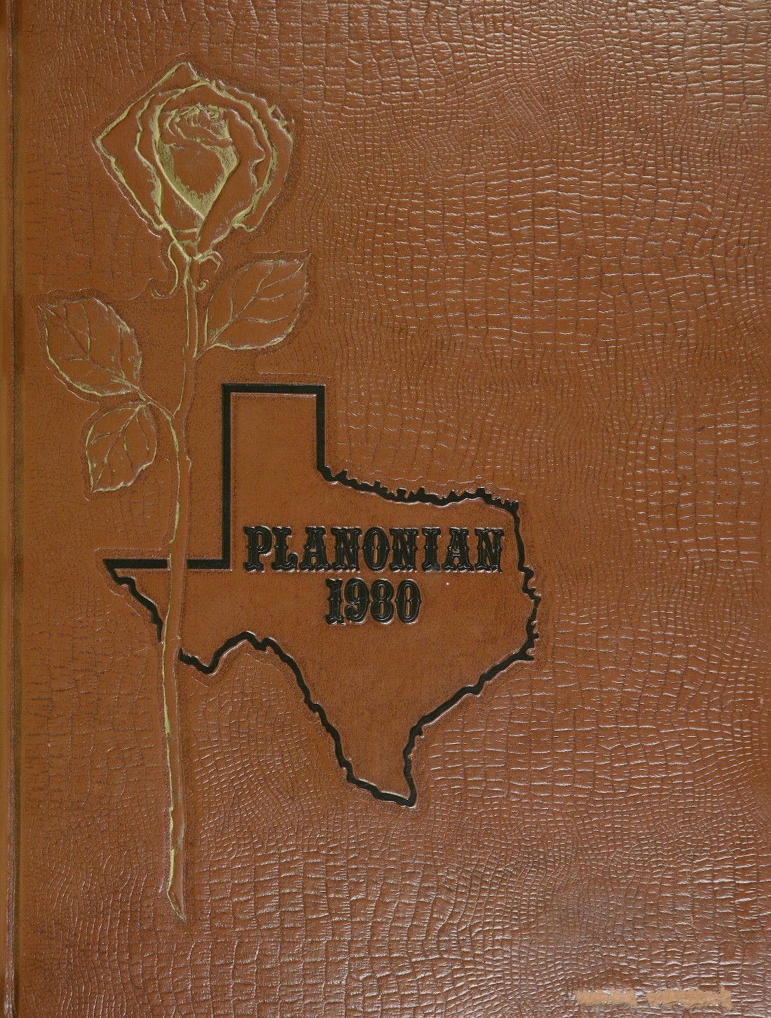 1980 yearbook from Plano Senior High School from Plano, Texas