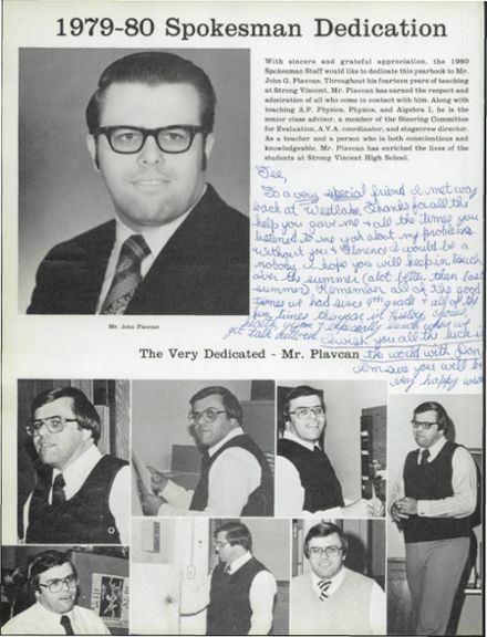 Explore 1980 Strong Vincent High School Yearbook, Erie PA - Classmates