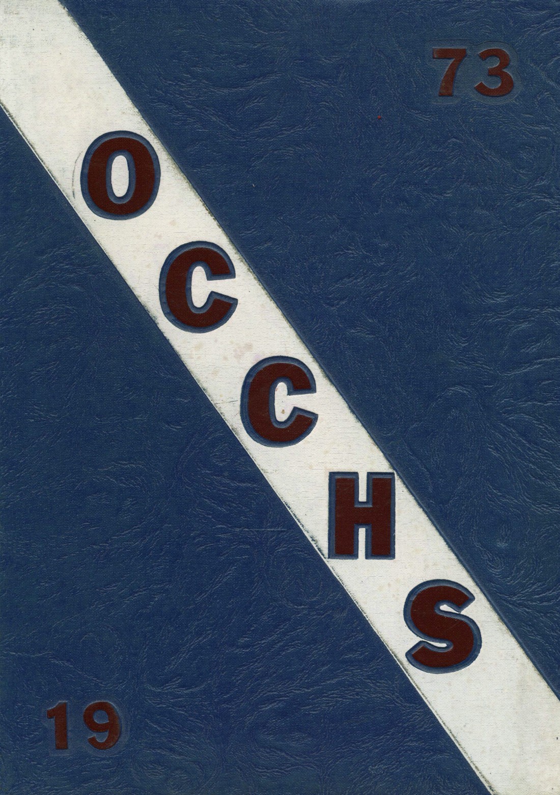 1973 yearbook from Obion County Central High School from Troy, Tennessee