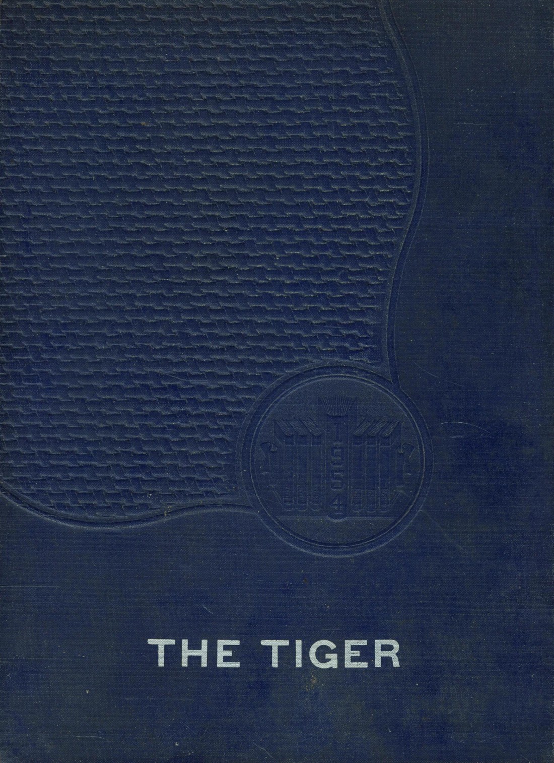 1954 yearbook from Gardner High School from Strong, Arkansas for sale