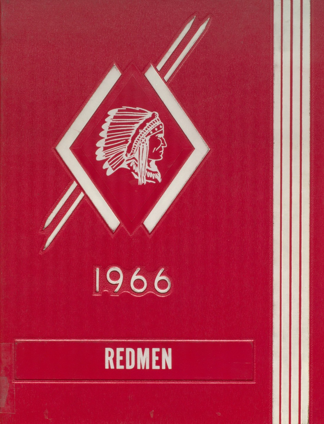 1966 yearbook from Woonsocket High School from Woonsocket, South Dakota