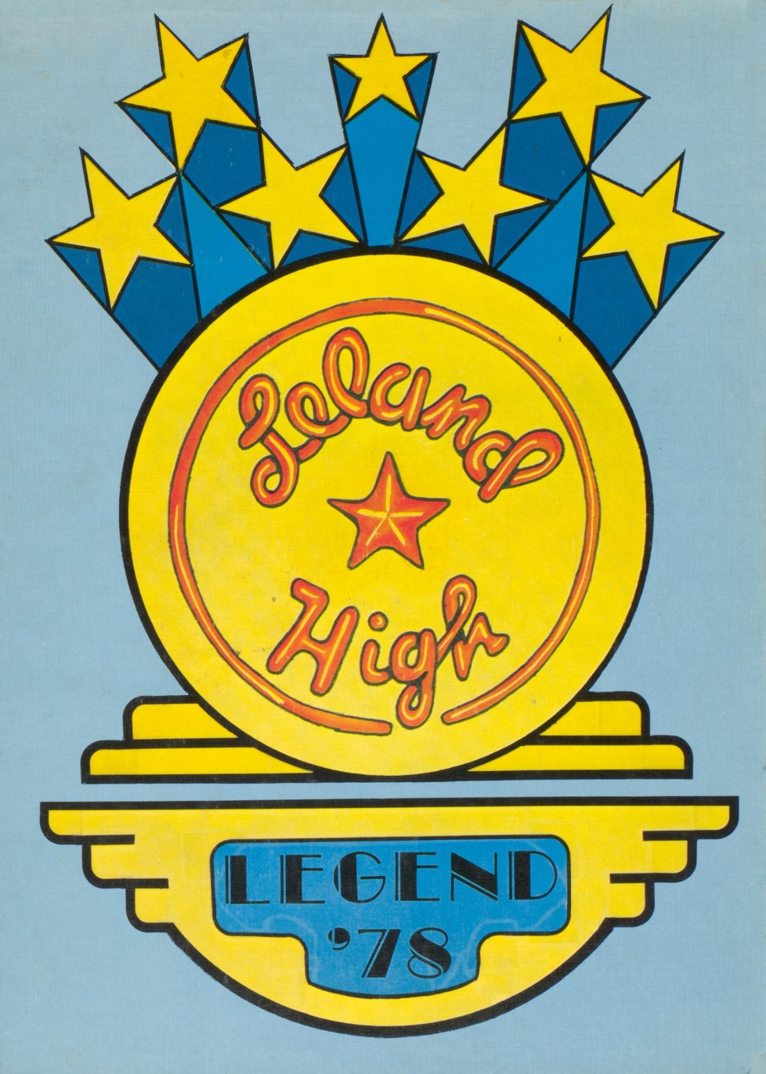 1978 yearbook from Leland High School from San jose, California