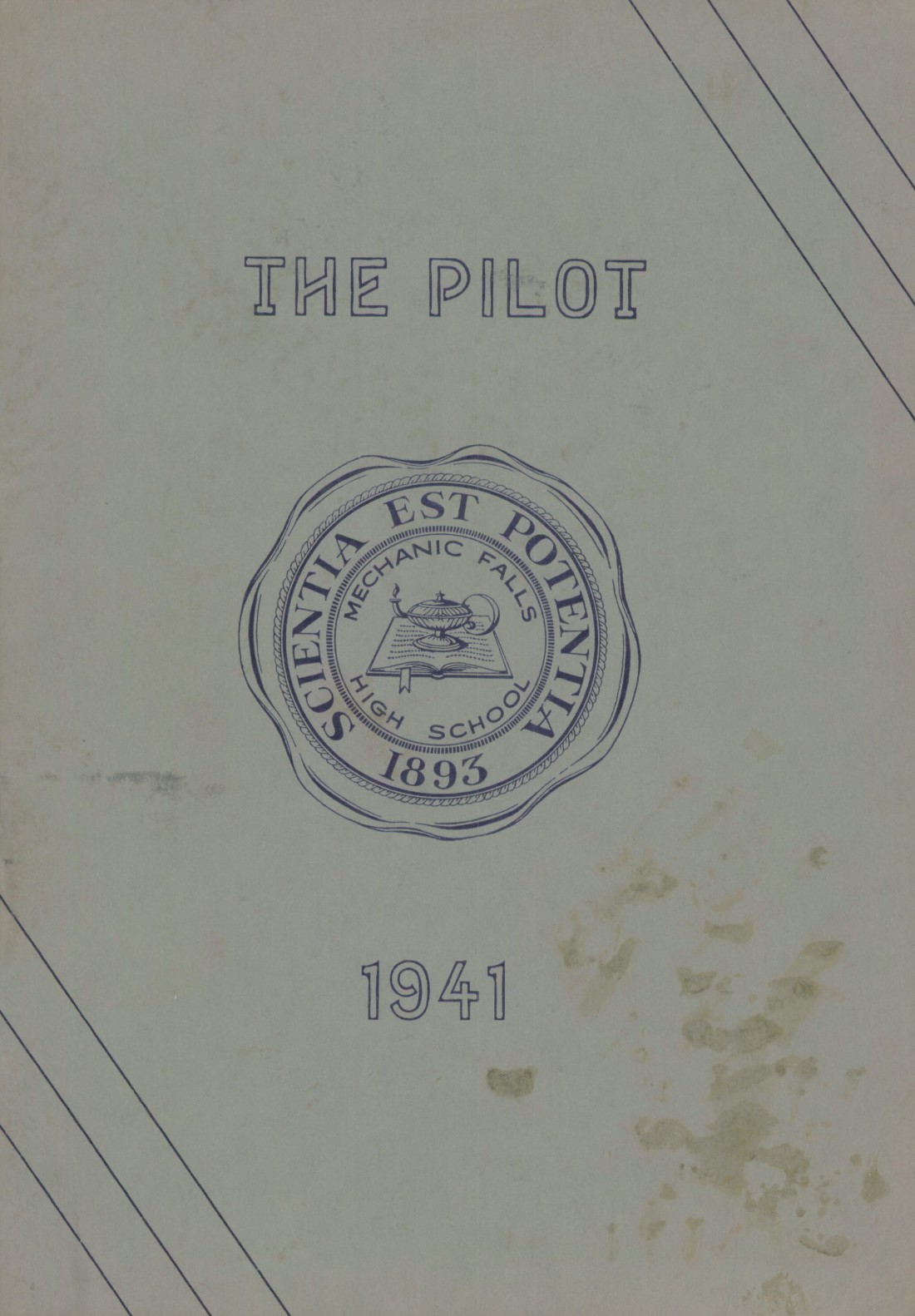Mechanic Falls High School from Mechanic falls, Maine Yearbooks