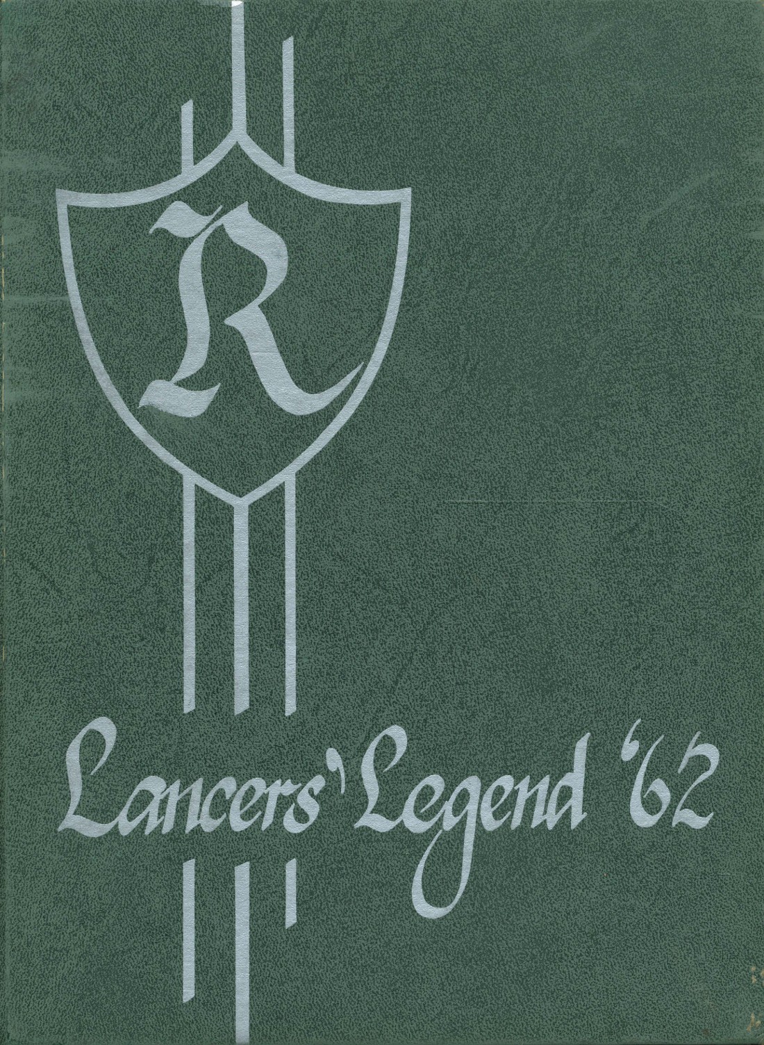 1962 yearbook from Reynolds High School from Troutdale, Oregon for sale