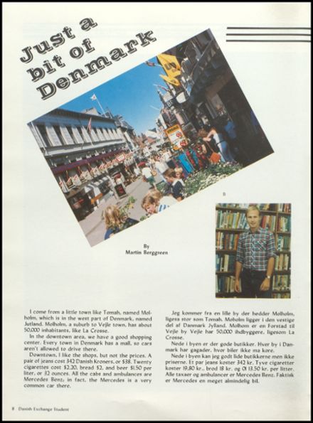 1983 yearbook from Tomah High School from Tomah, Wisconsin