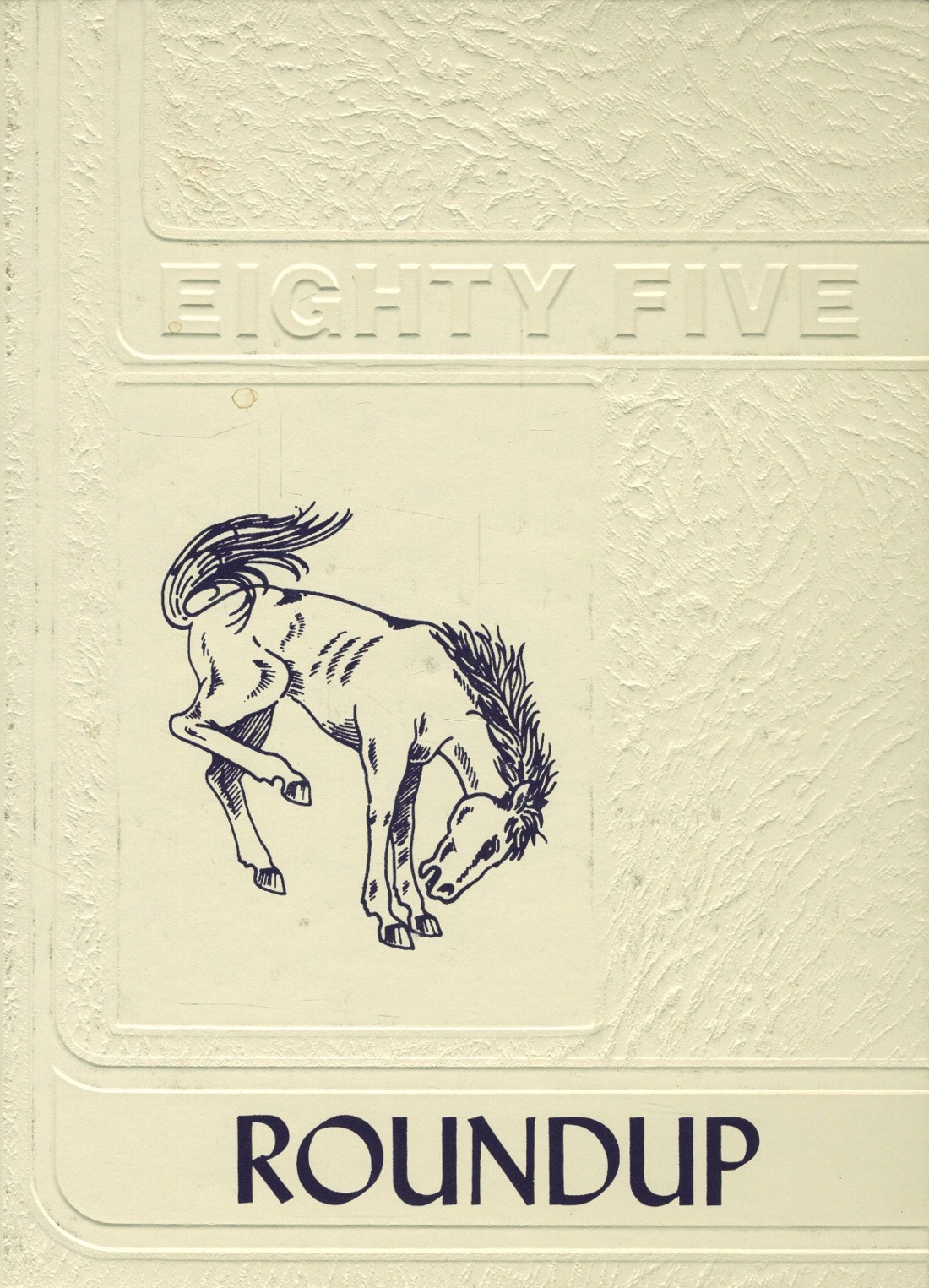 1985 yearbook from Meadow High School from Meadow, Texas for sale