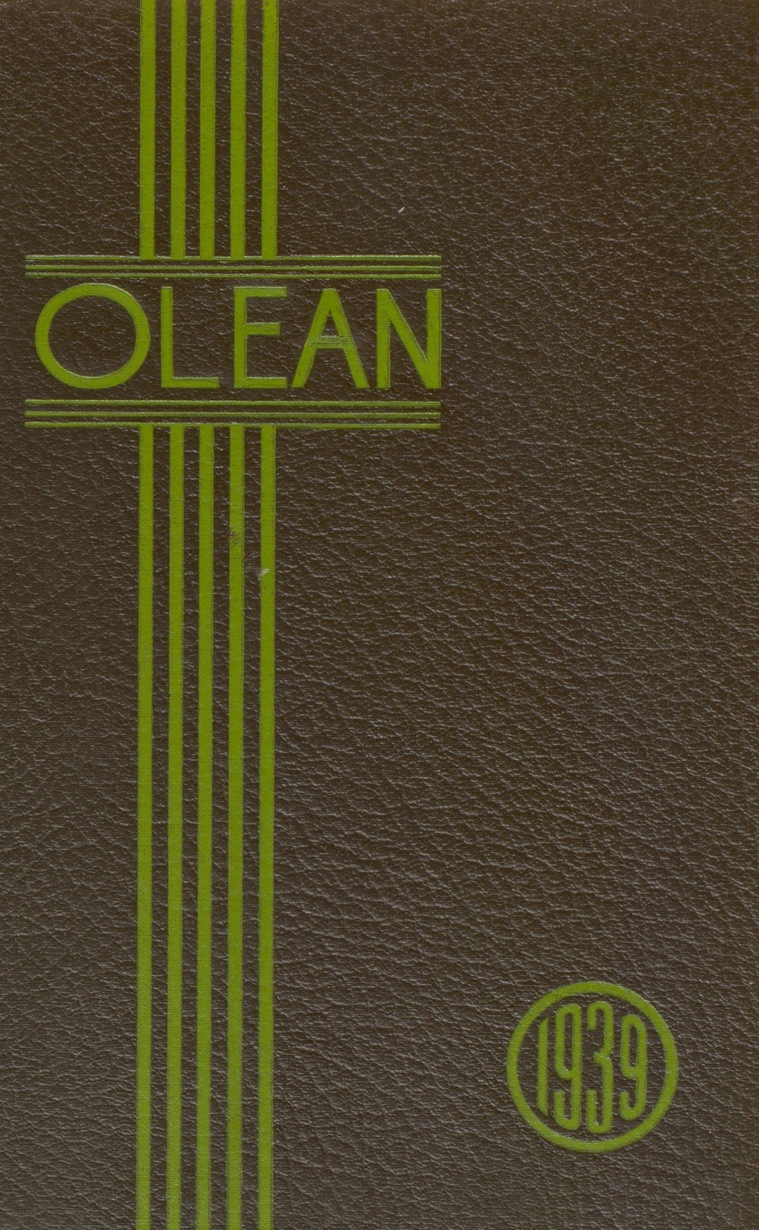 1939 yearbook from Oley Valley High School from Oley, Pennsylvania