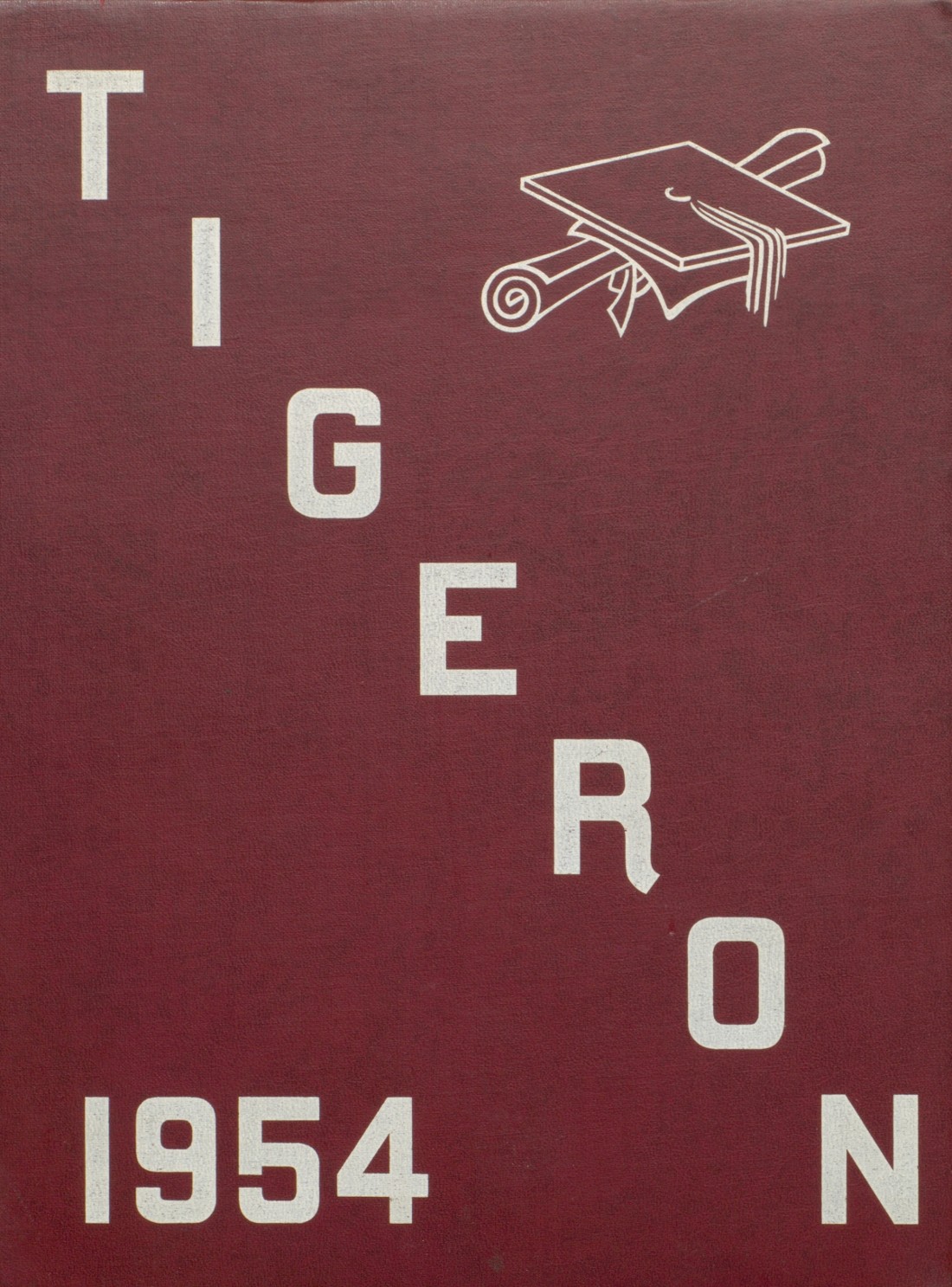 1954 Yearbook From Liberty Center High School From Liberty Center Ohio