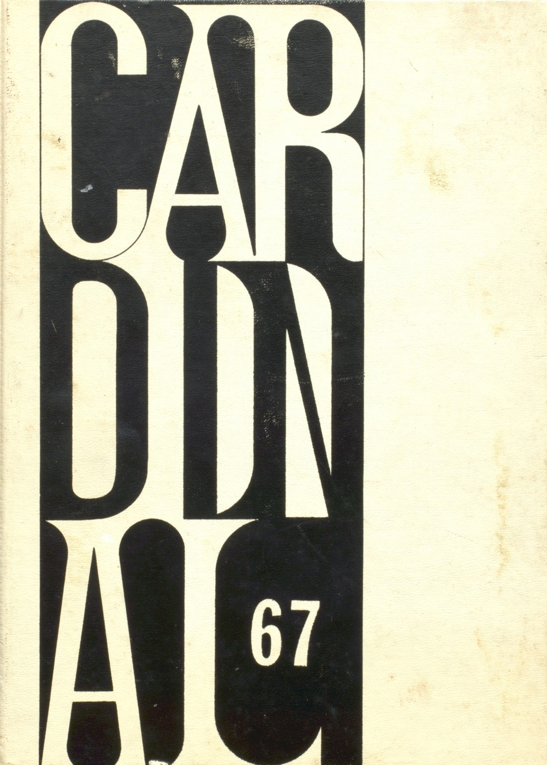 1967 Yearbook From Columbus High School From Columbus Wisconsin