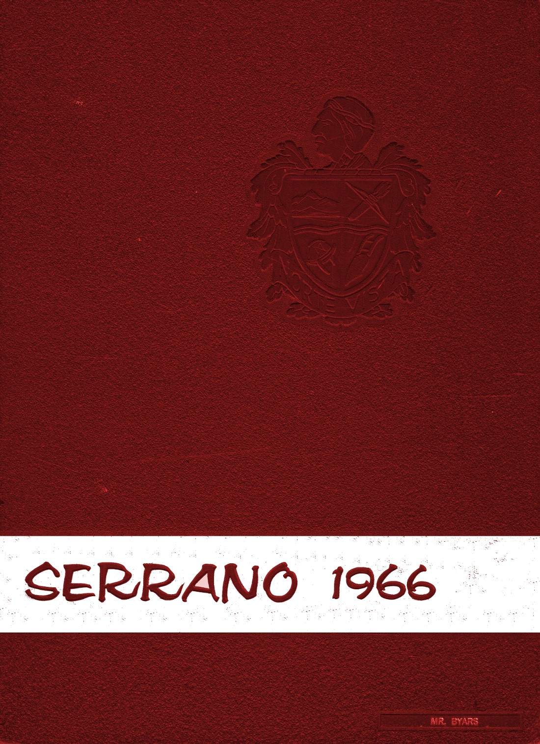 1966 yearbook from Norte Vista High School from Riverside, California