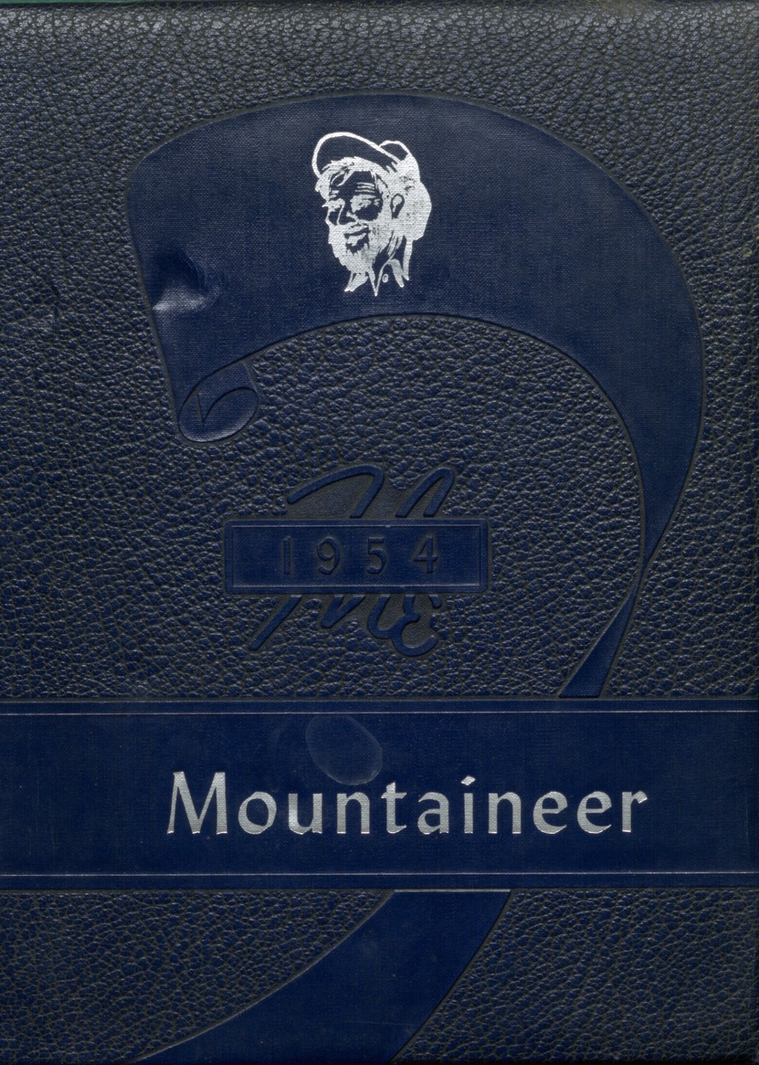 1954 yearbook from Meadows Valley High School from New meadows, Idaho