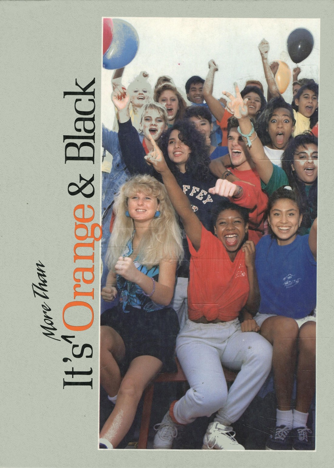 1988 yearbook from Chaffey High School from Ontario, California for sale