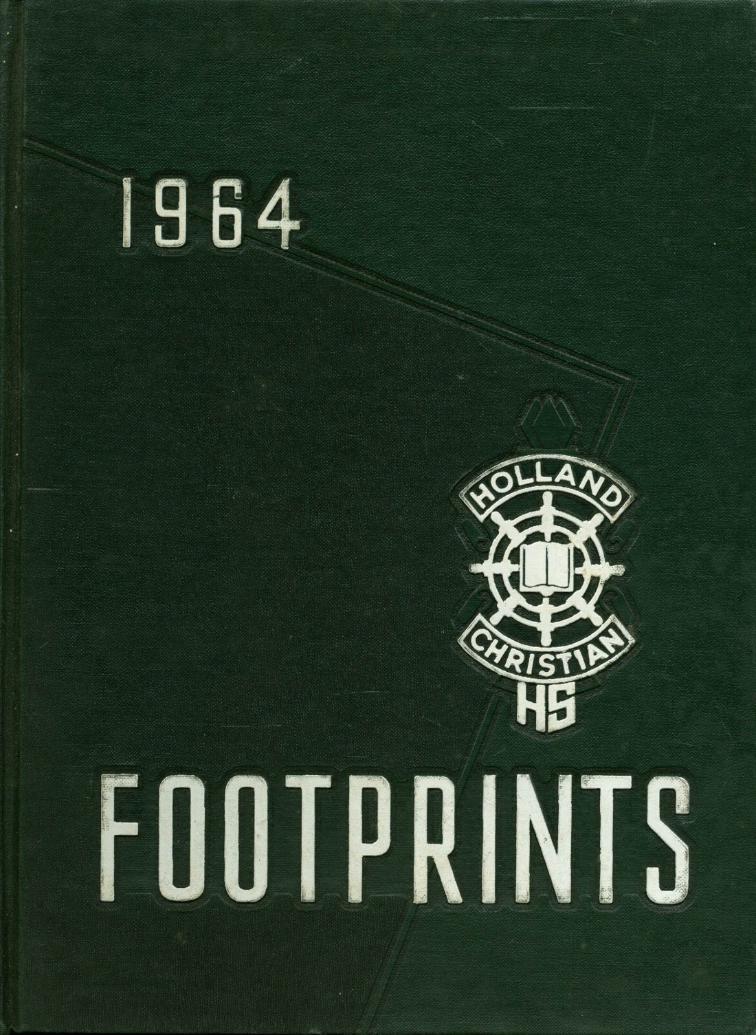 1964 Yearbook From Holland Christian High School From Holland Michigan