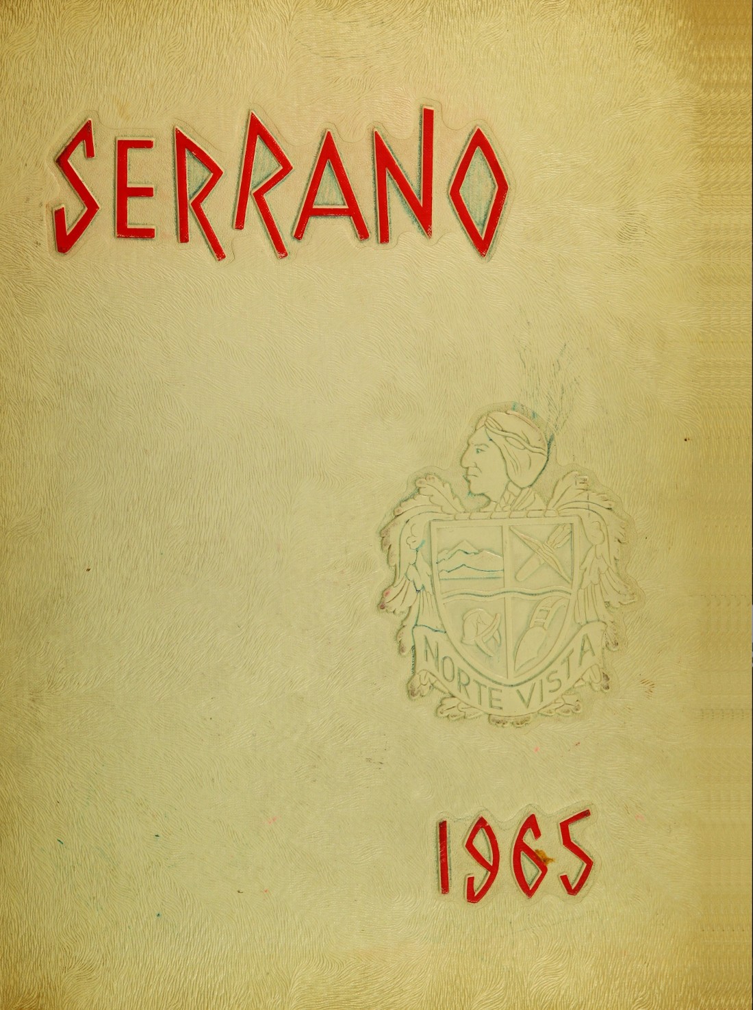 1965 yearbook from Norte Vista High School from Riverside, California