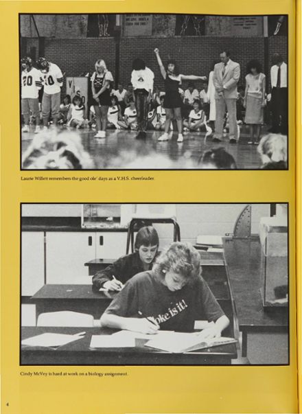 1987 yearbook from Vidor High School from Vidor, Texas