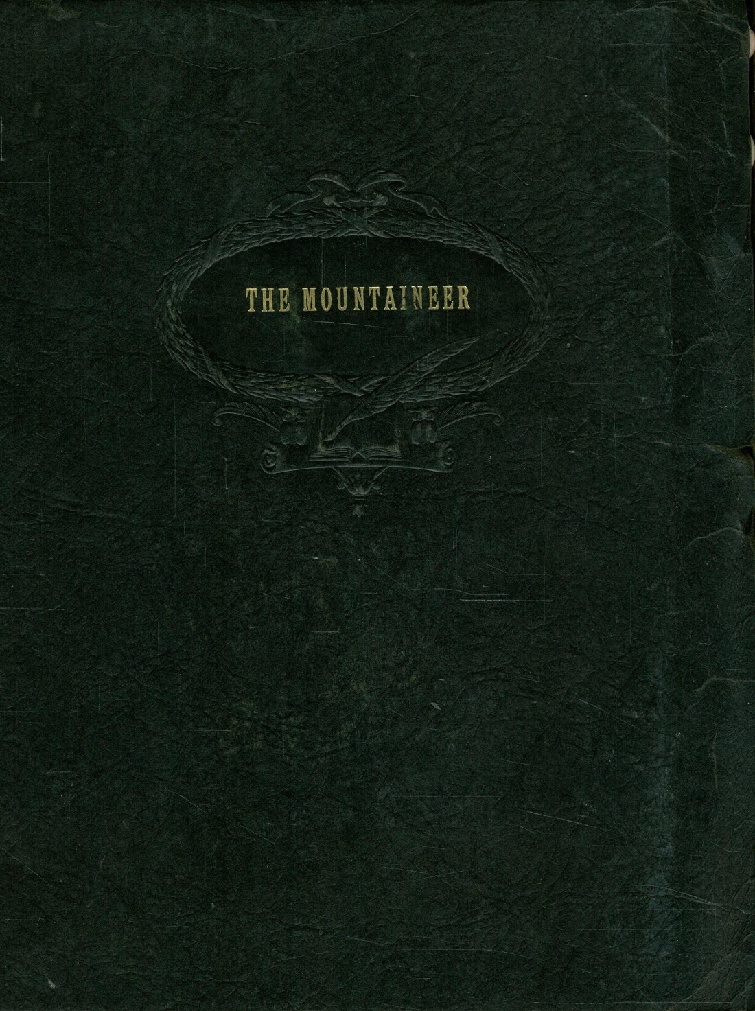 1943 yearbook from Meadows Valley High School from New meadows, Idaho