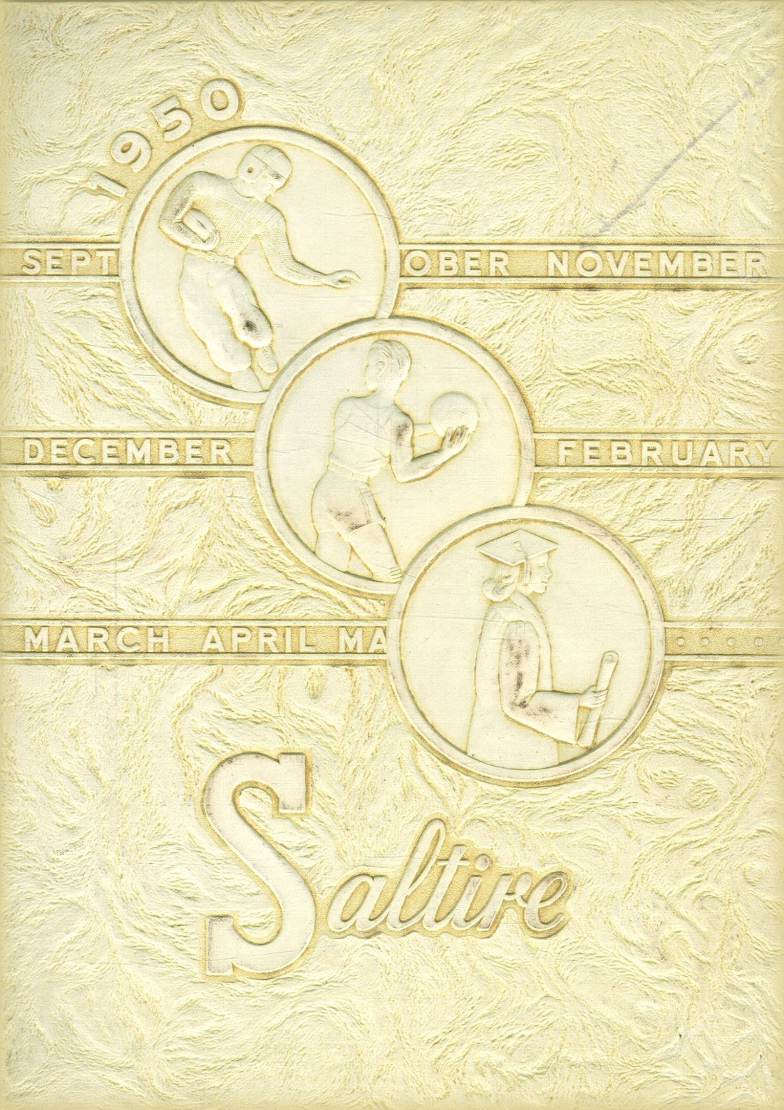1950 yearbook from st andrew high school from detroit michigan for sale