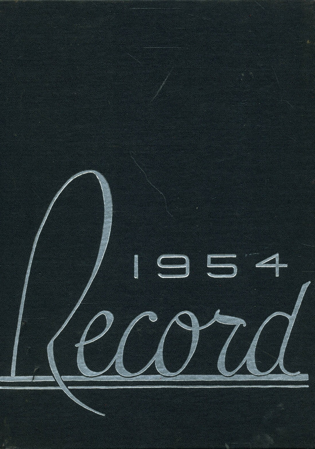 1954 yearbook from Littleton High School from Littleton, New Hampshire