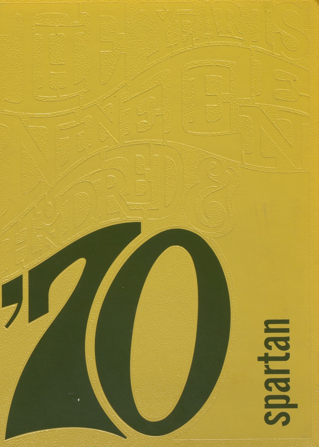 1970 yearbook from Spearfish High School from Spearfish, South Dakota