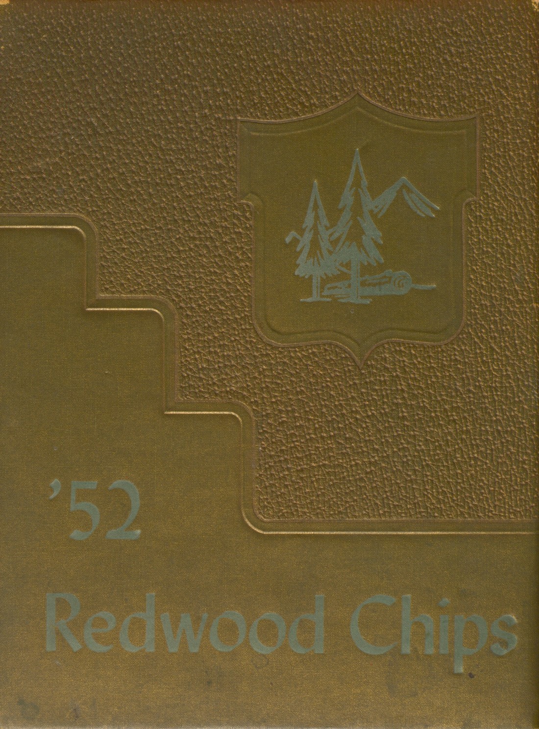 1952 yearbook from Del Norte High School from Crescent city, California